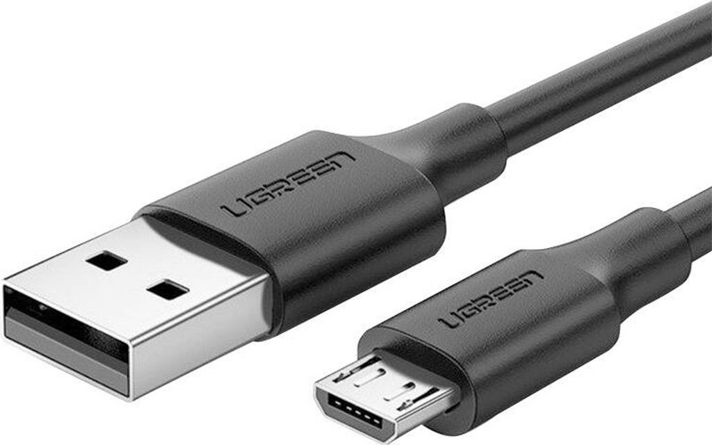 Kábel micro USB UGREEN QC 3.0 2.4A 0,25 m (čierny) Obrázok produktu 