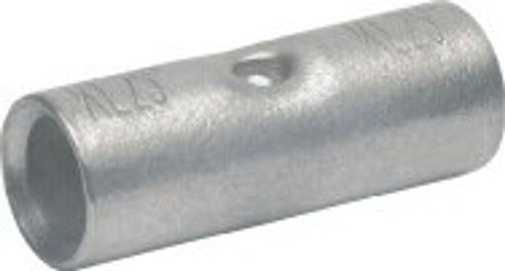 100 Stück Quetschverbinder n. DIN 4-6qmm lange Ausf. Mittenein. VZ 1650L