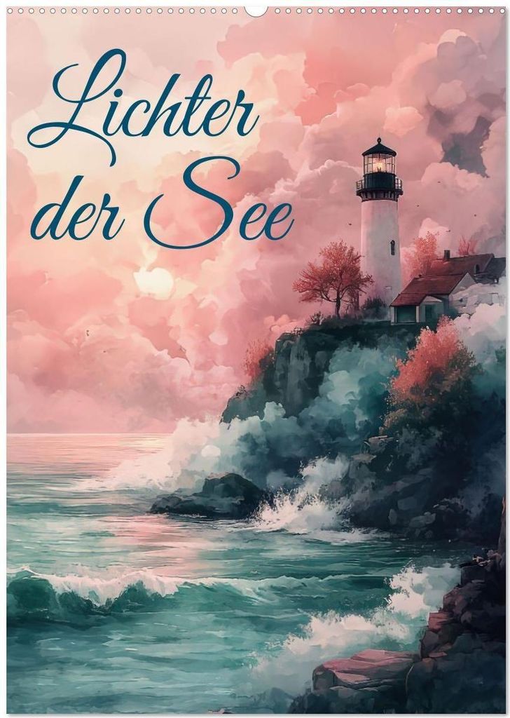 Lichter der See (Wandkalender 2026 DIN A2 hoch), CALVENDO Monatskalender