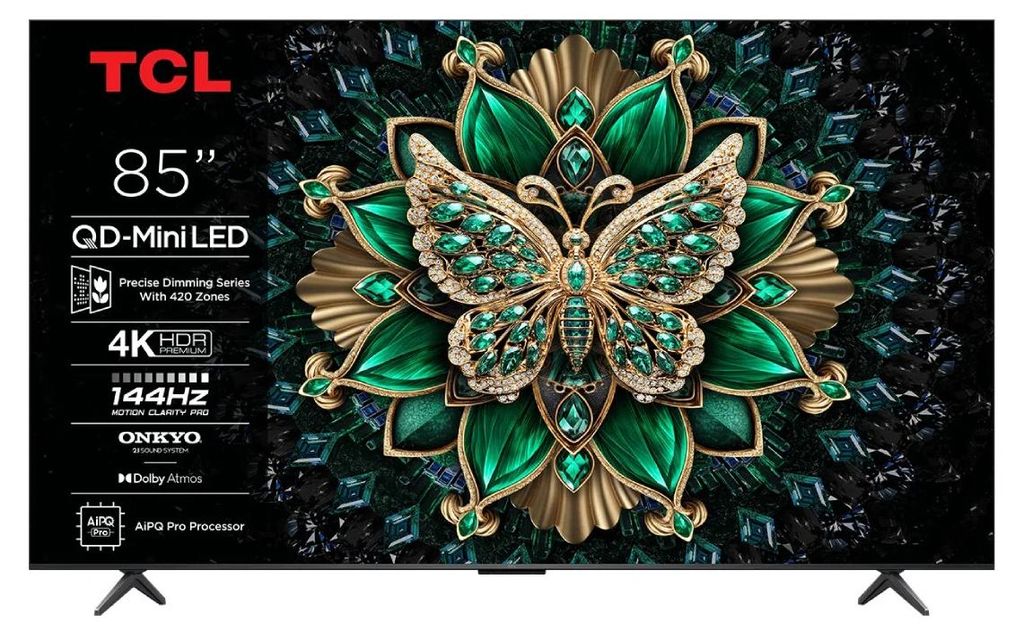 TV TCL 85C6K (2025) 85" QLED Mini LED 4K UHD