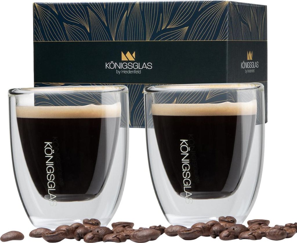 Königsglas Espresso, Espressogläser by Heidenfeld, 80 ml, Produktbild 