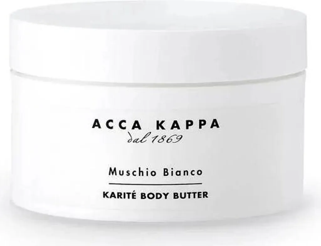 Acca Kappa Muschio Bianco Beurre Corporel Karité 200ml Soin Hydratant