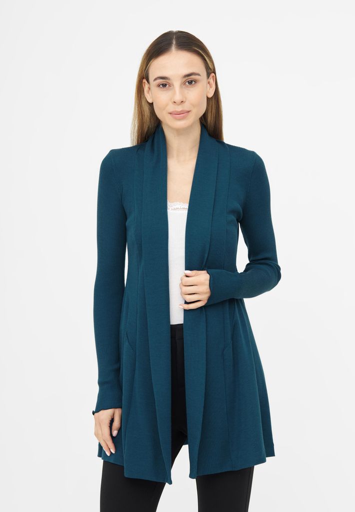 Tooche Strickjacke "Azure Elegance Wrap"