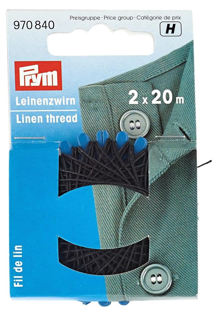 Prym 970840, Čierna, Obliečky, 20 m Obrázok produktu 