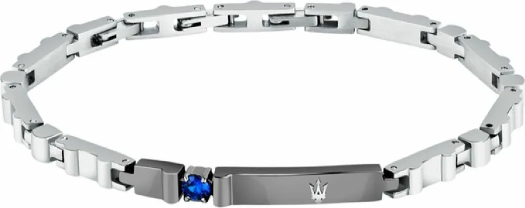 Regalo Uomo Ideale: Bracciale Maserati Acciaio JM224AXO03 Blu