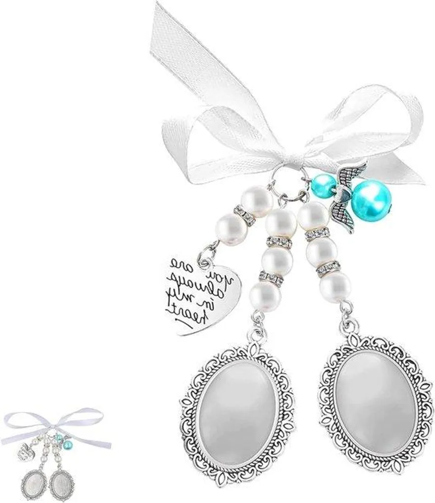 Broche rigide de bouquet mariée : fixez vos perles sans les perdre