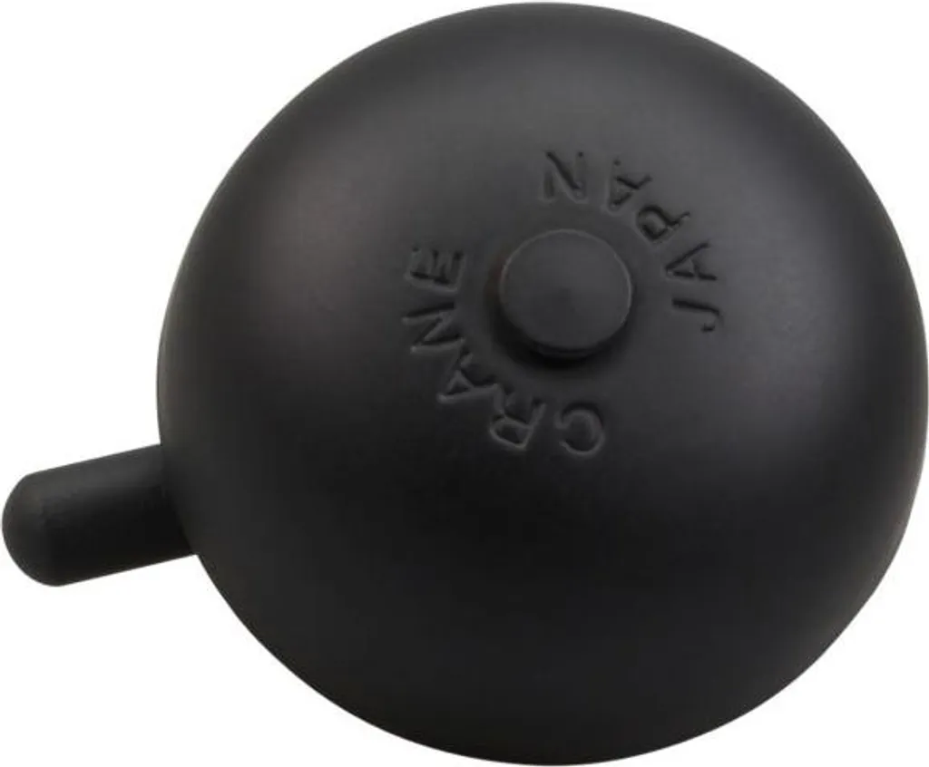 Sonnette Vélo Crane Bell Mini Karen Noire : Montage Stable et Son Clair
