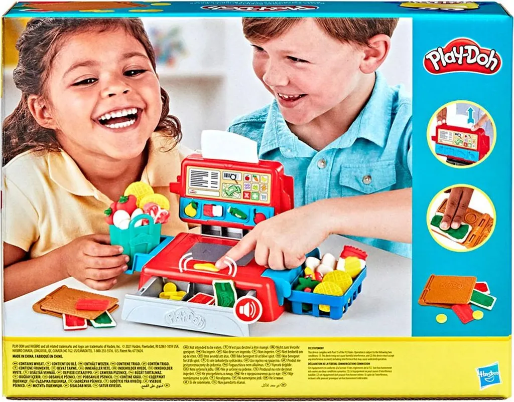 Caisse Enregistreuse Play-Doh Hasbro E68905L0 Interactive avec Scanner Sonore - 3