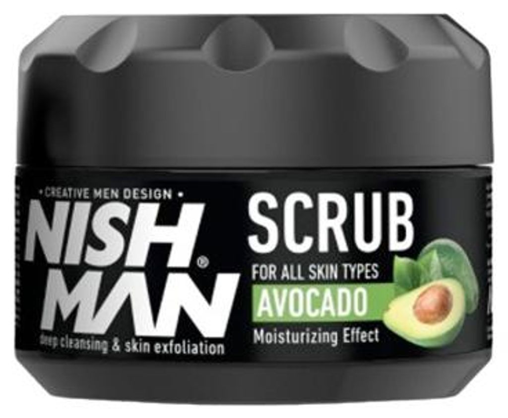 NISHMAN Exfoliační peeling na obličej, 300 ml - Avokádo Obrázek produktu 