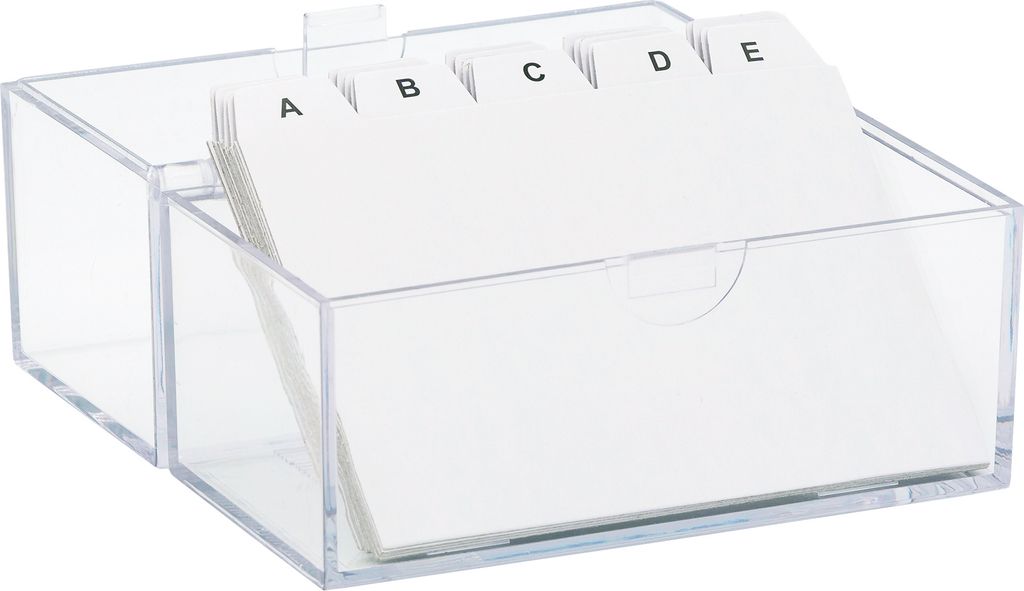 TSI K3T Kartei-Kasten A7 mit Register A-Z Produktbild 4