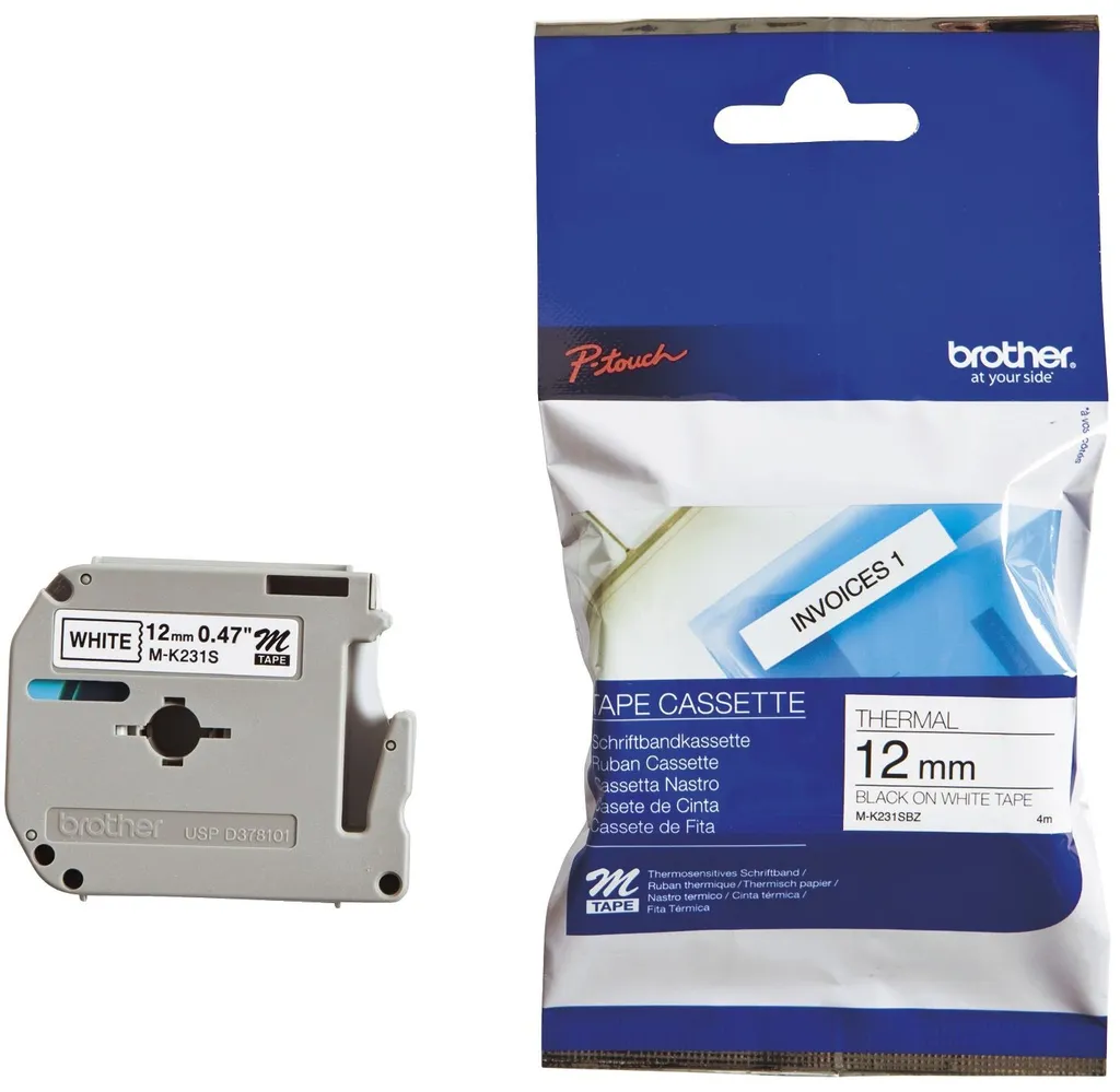 Identifier Facilement vos Dossiers avec le Ruban Brother MK231BZ 12mm 8m