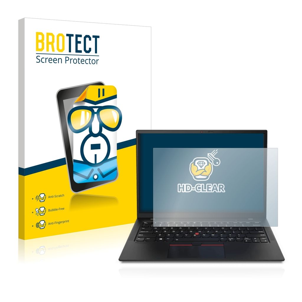 Für Lenovo ThinkPad X1 Schutzfolie BROTECT Displayschutz Display Schutz Folie Klar Transparent