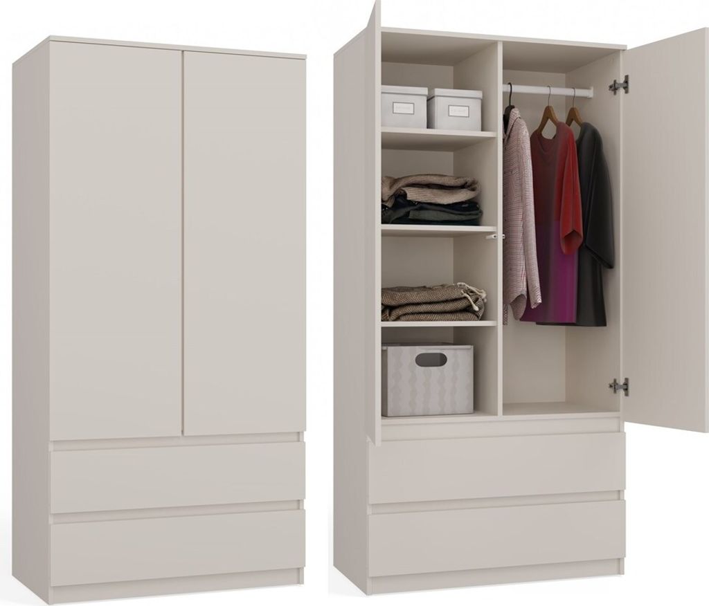 TAAVI 90 cm Flurschrank - Kaschmir