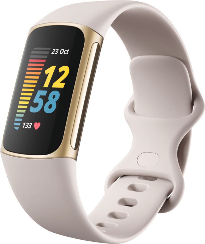 Fitbit Charge 5 mondweiß/softgold Produktbild 8