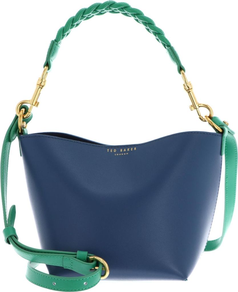 Ted Baker Leder Handtasche Umhängetasche Wynola Woven Produktbild 