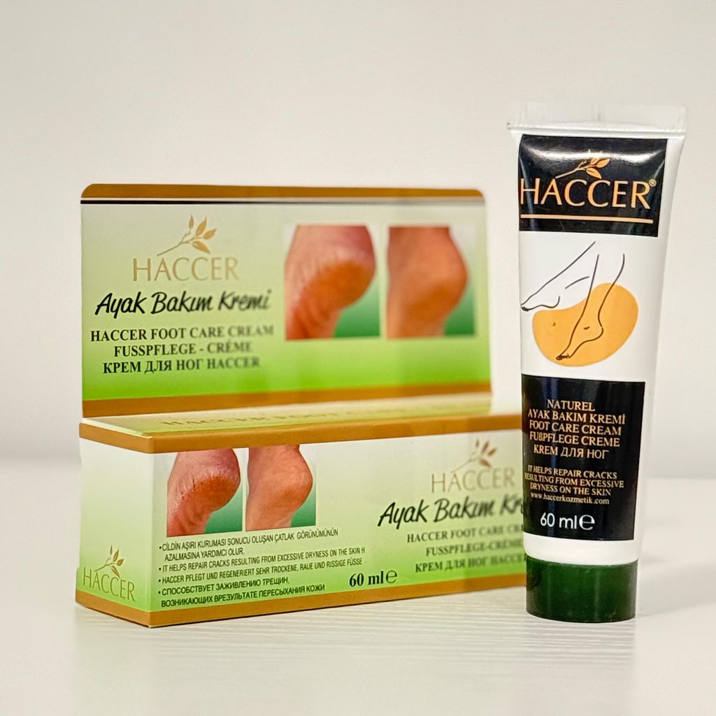 Haccer Fußpflege-Creme – Intensive Fußcreme gegen Hornhaut Produktbild 