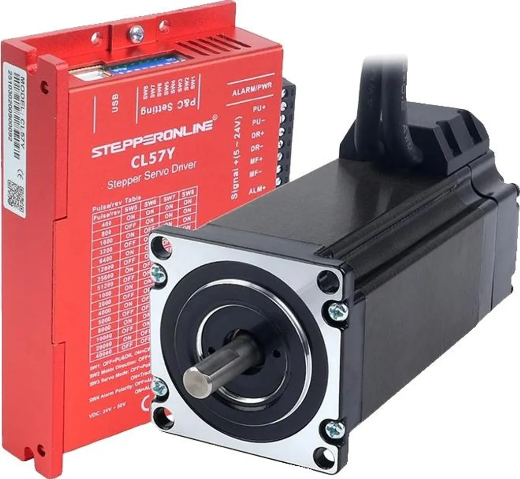 Moteur pas à pas anti-perte de pas 3,00 Nm avec codeur et arbre de 8mm