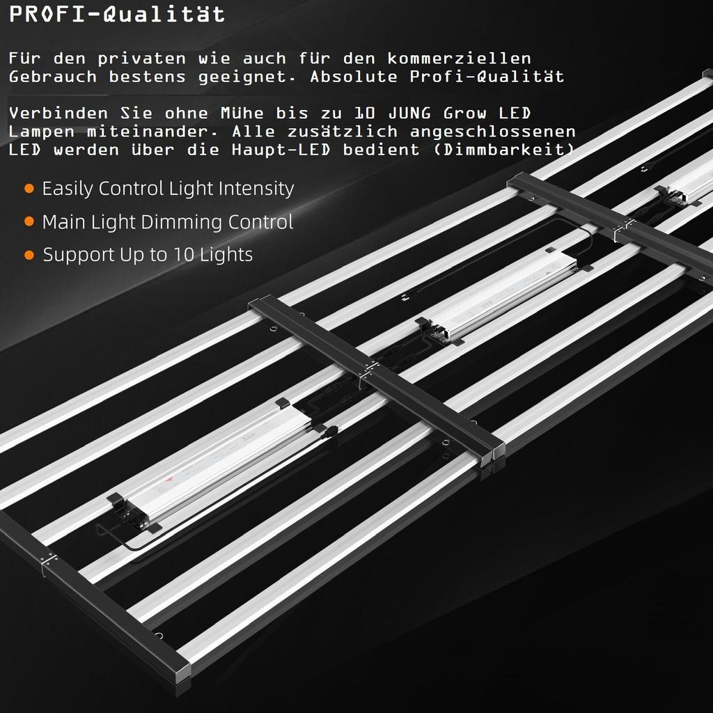 JUNG Vollspektrum LED Wachstumslampe PB360 Vollspektrum Produktbild 5