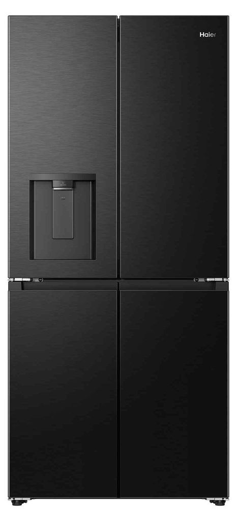 Haier HCR58S18DWMB Kühl-/Gefrierkombination 523l Schwarz Produktbild 