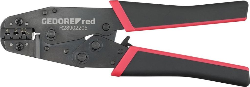Gedore Crimpzange für Querschnitte 2,5 - 6 mm², speziell für MC4-Verbinder