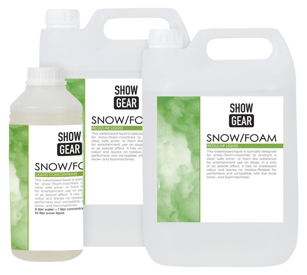 Schiuma/Liquido per neve, 5 litri Immagine del prodotto 