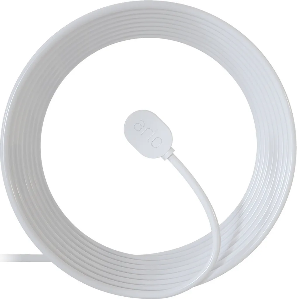 Arlo VMA5600C câble d'alimentation magnétique de 7,6 mètres blanc