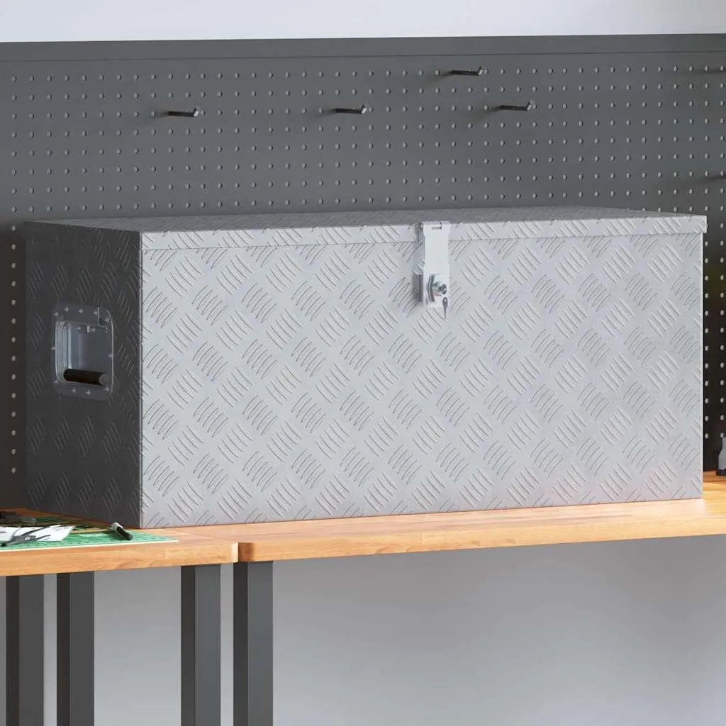 Caisse aluminium vidaXL 90cm : protégez vos outils contre l'humidité