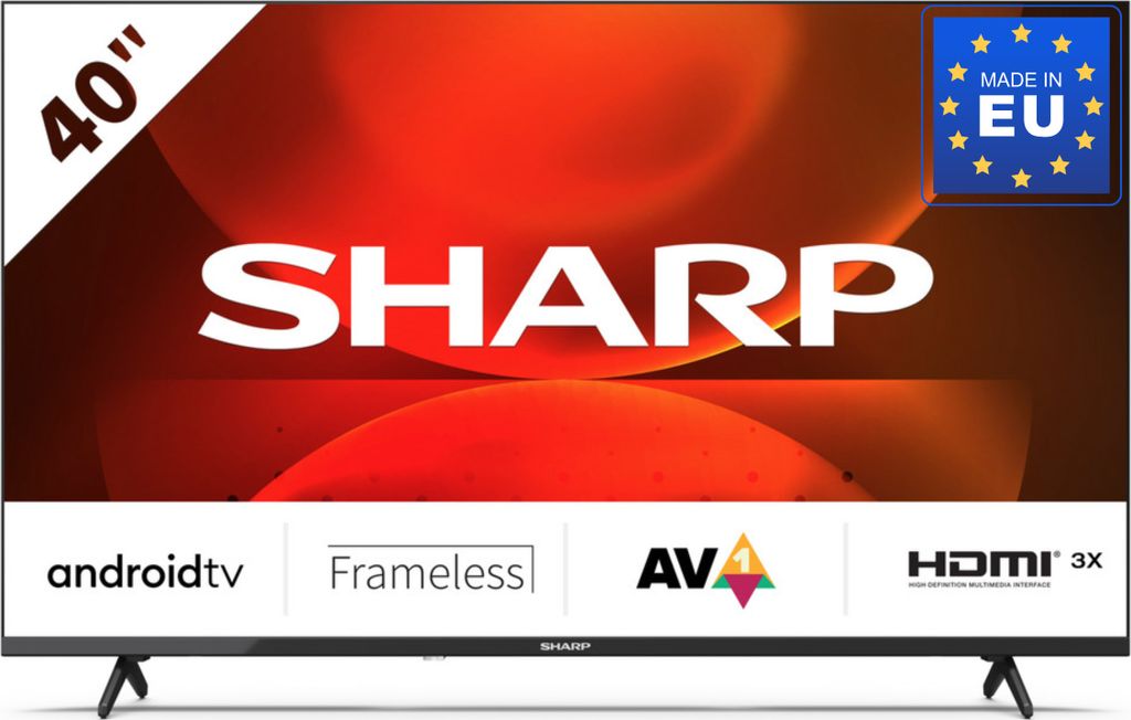 Sharp 40FH2EA Fernseher 101,6 cm (40") Full HD Smart-TV Produktbild