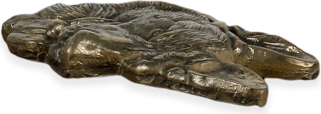 Décor réaliste berger allemand plaque chien en bas-relief 15cm