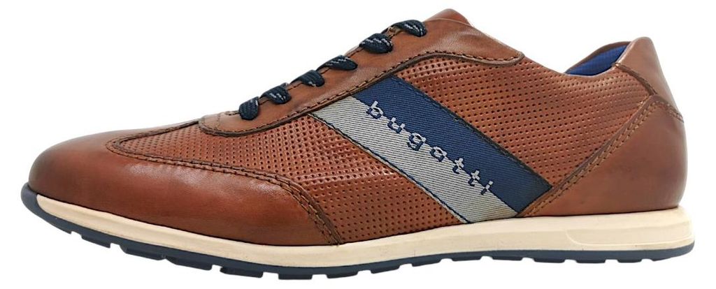 Bugatti  Herrenschuhe sportlicher Schnürer Braun Freizeit Productafbeelding 