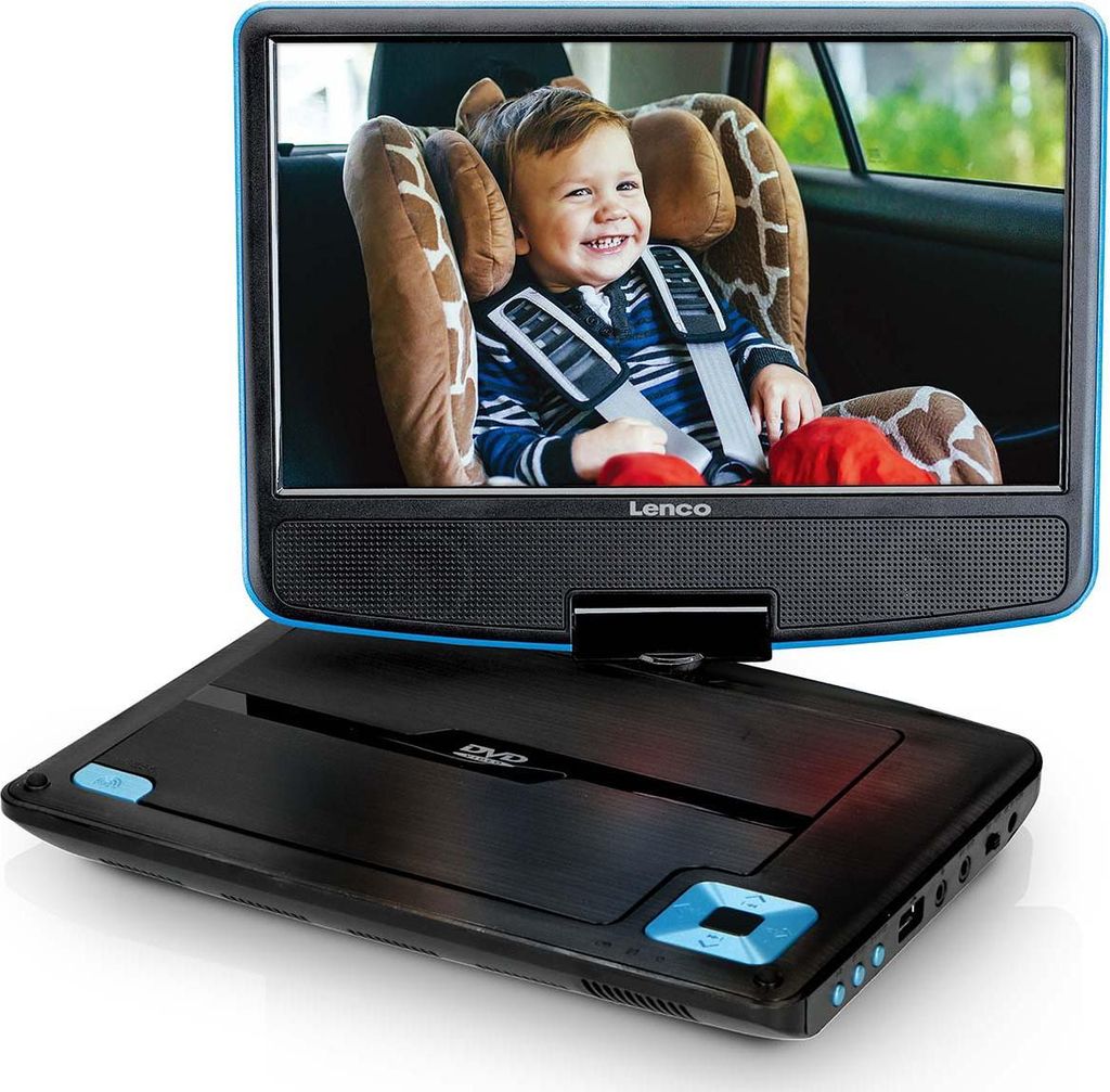 Lenco DVP-910BU - 9 Zoll tragbarer DVD-Spieler mit Produktbild 