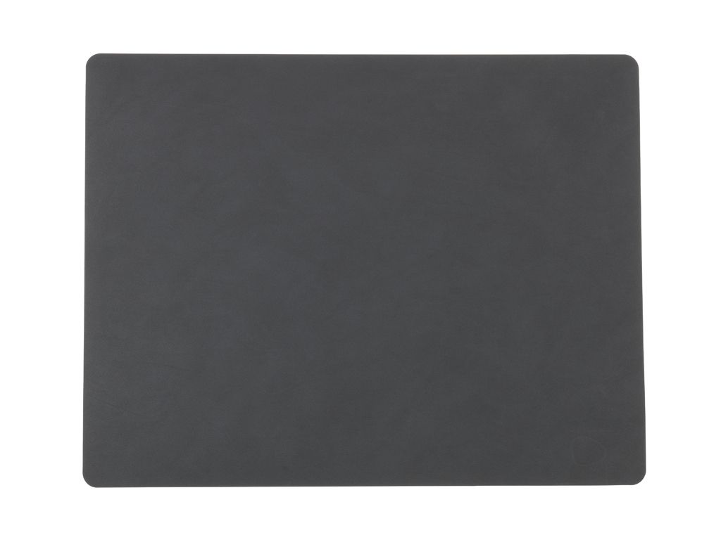 LINDDNA: Platzset TABLEMAT eckig anthrazit, 1 Stück