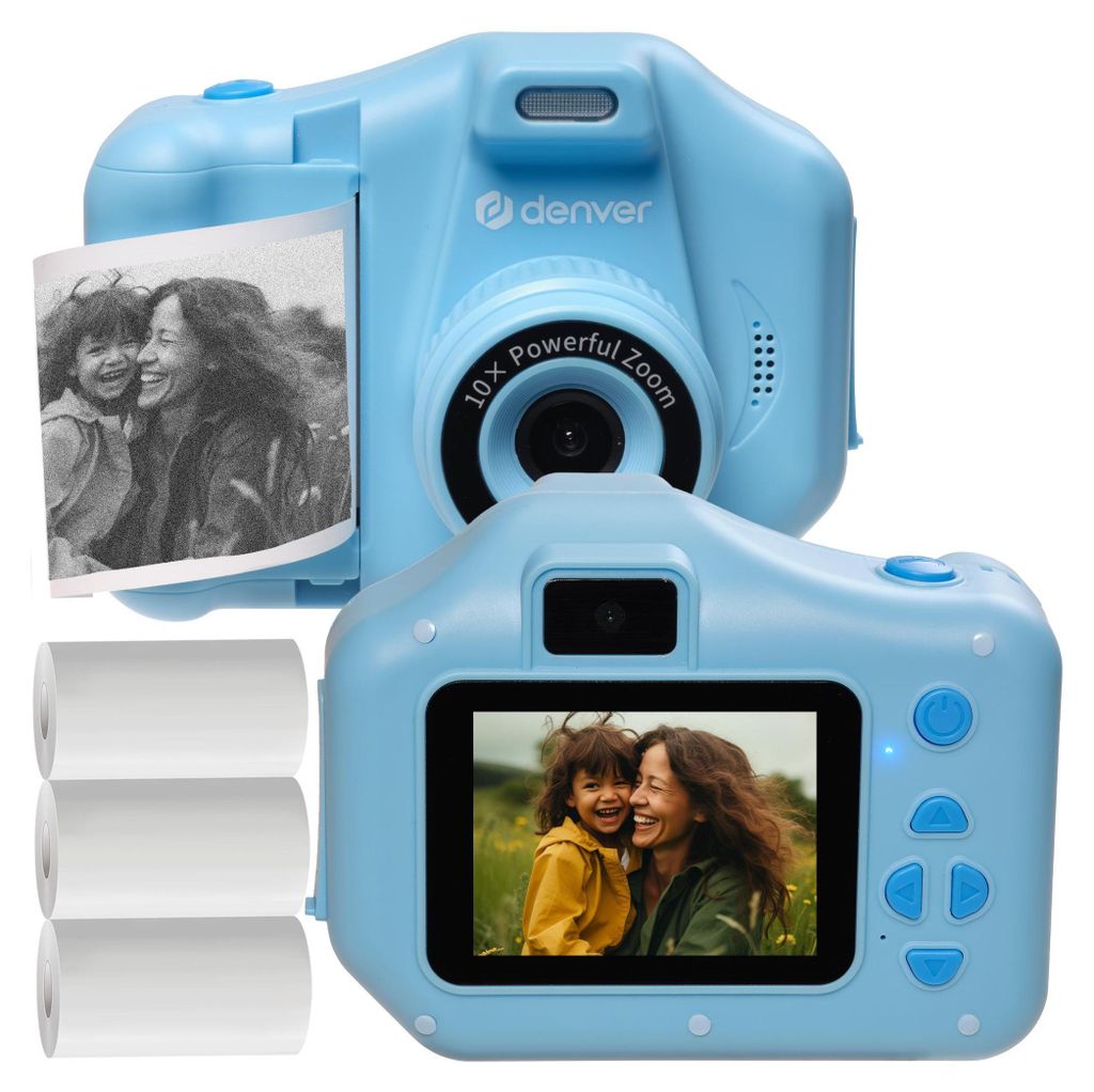Denver KPC-1370 Kinderkamera mit Sofortdruck, Selfie-Linse Produktbild 