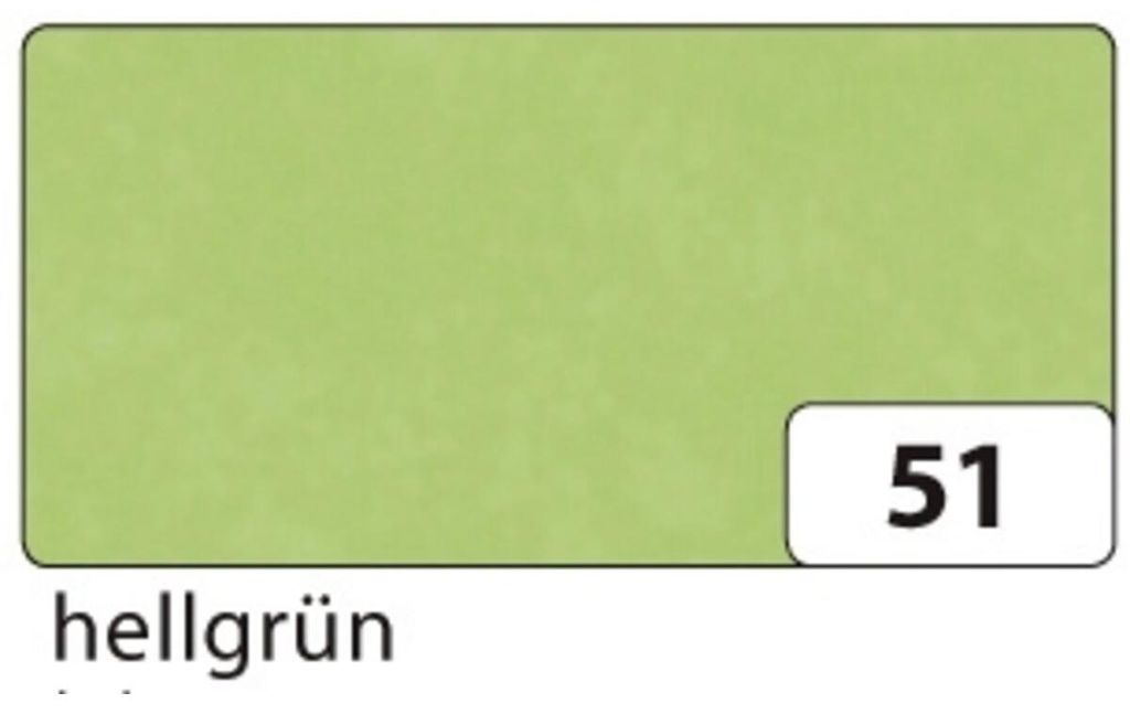 20 vellen Folia 88120-51 transparantpapier - lichtgroen, 70 Productafbeelding 