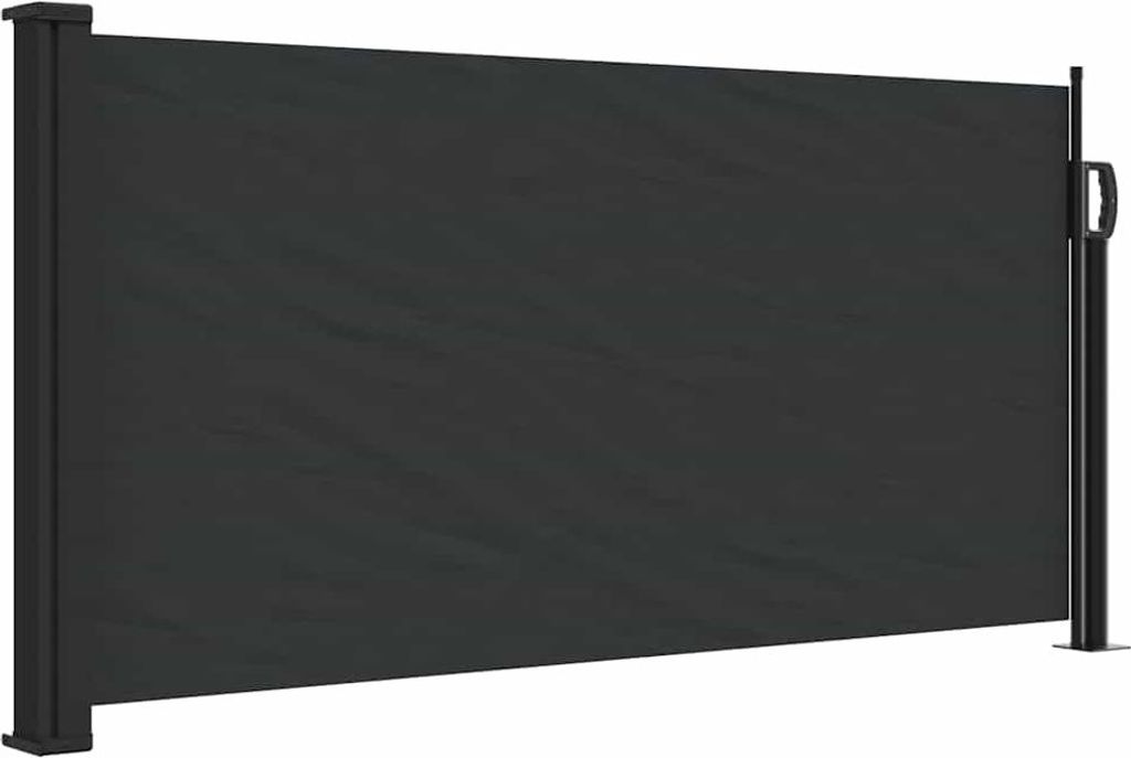 vidaXL Bočná výsuvná markíza čierna 100x300 cm Obrázok produktu 