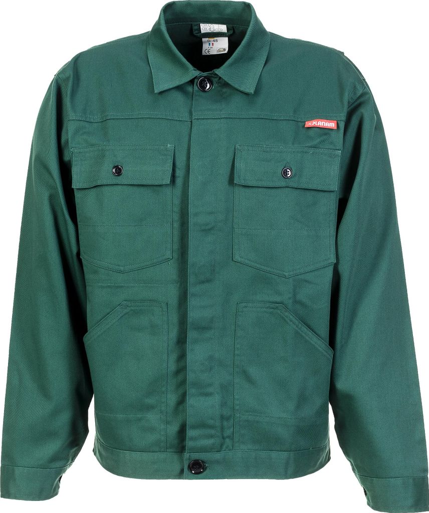 Größe 25 Herren Planam MG 290 Bundjacke mittelgrün Modell 0612