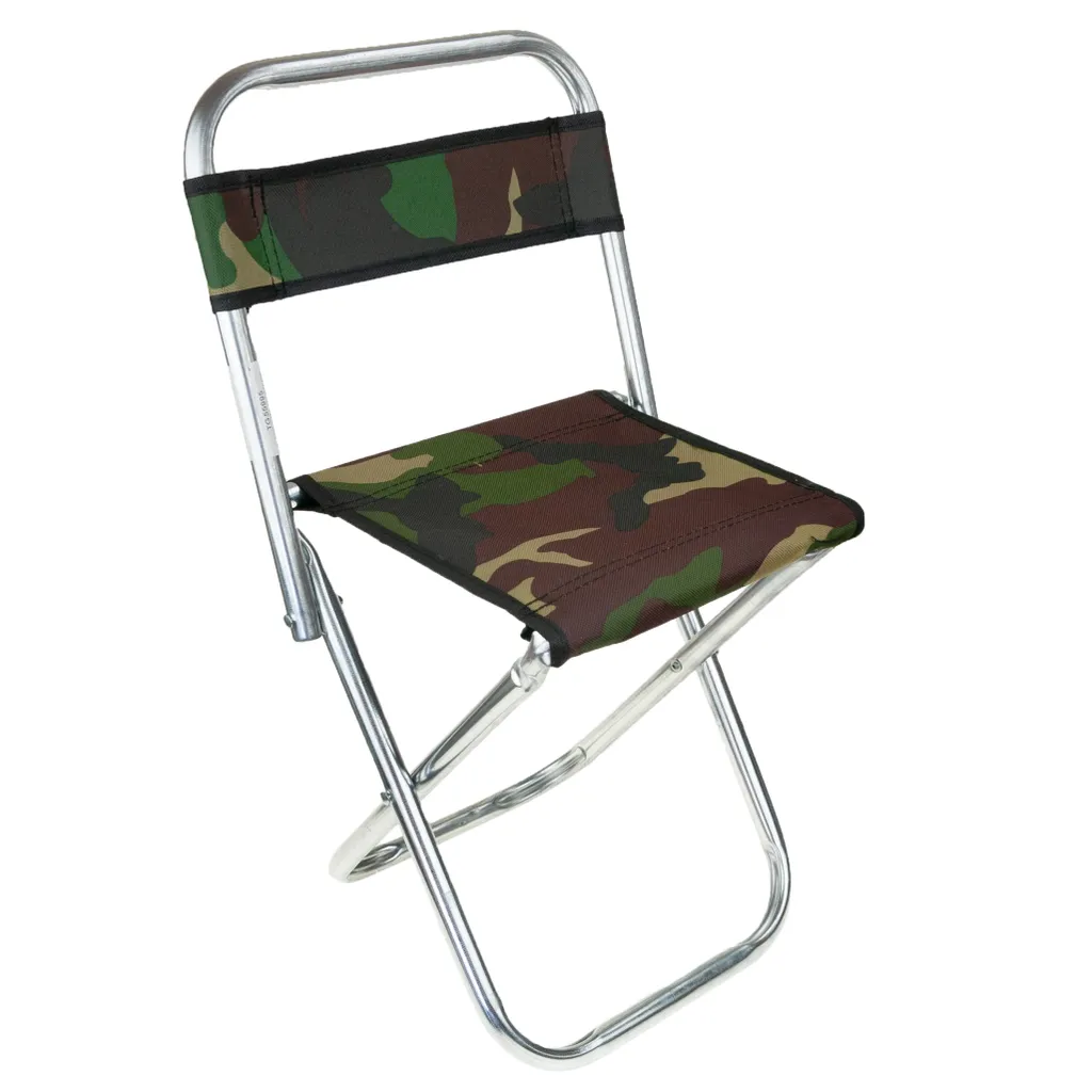 Chaise de pêche pliante pour session longue - Matériel de bivouac