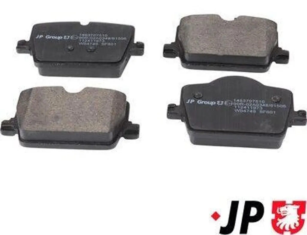 Plaquettes de frein arrière JP GROUP 1463707510 pour BMW 3 Touring G21