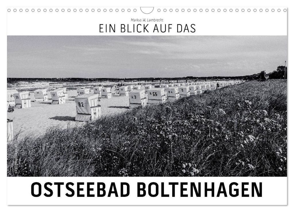 Ein Blick auf das Ostseebad Boltenhagen (Wandkalender 2027 DIN A3 quer), CALVENDO Monatskalender