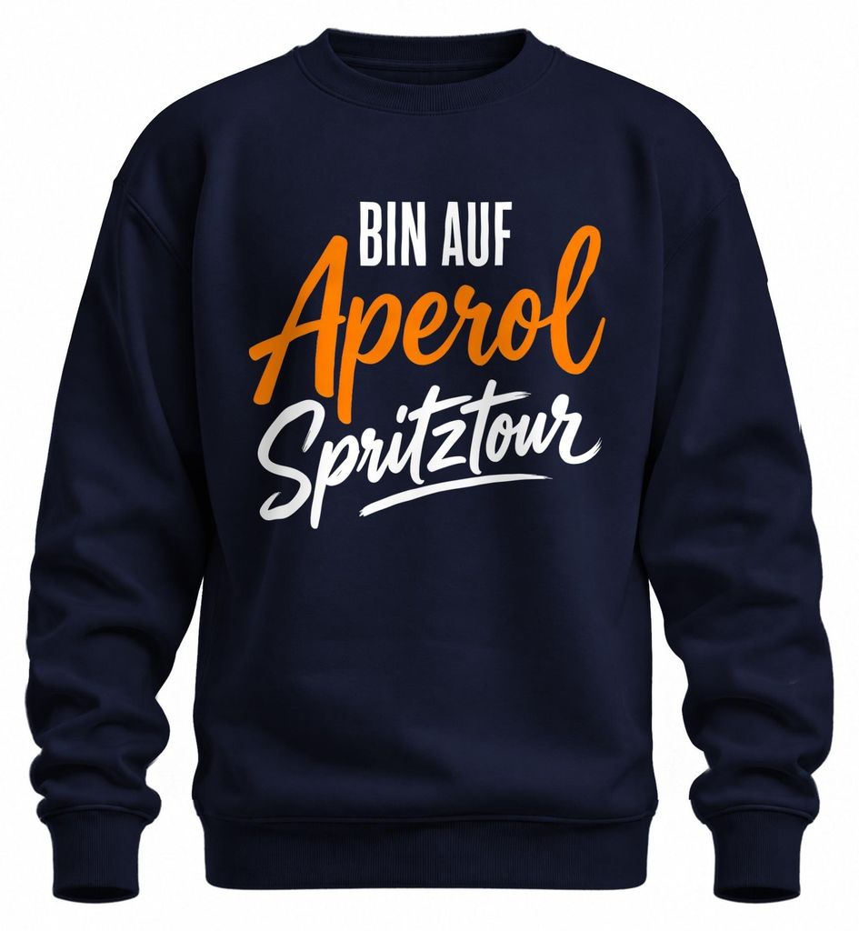 Aperol Spritz zomerfeest cocktail drank sweatshirt trui, Productafbeelding 