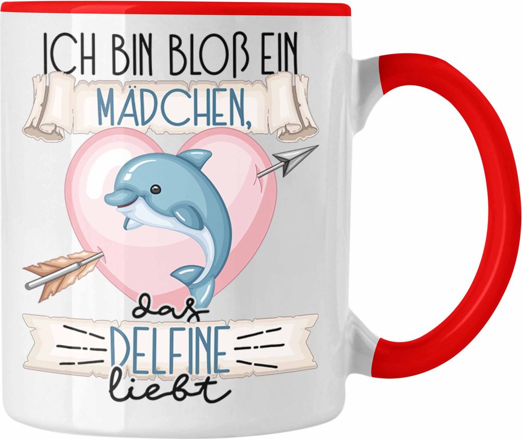 Trendation - Delfine Tasse Geschenk Frauen Ich Bin Bloß Ein Produktbild 