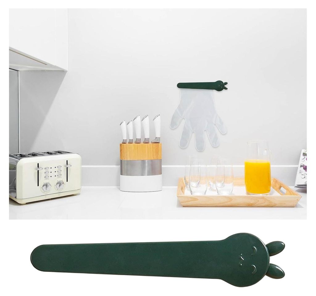 Wandhalterung für Handschuhe, Organizer für Handschuhfach, Clip-Design, selbstklebende Aufbewahrung für Zuhause, Küche, Schrank, Zubehör für ...