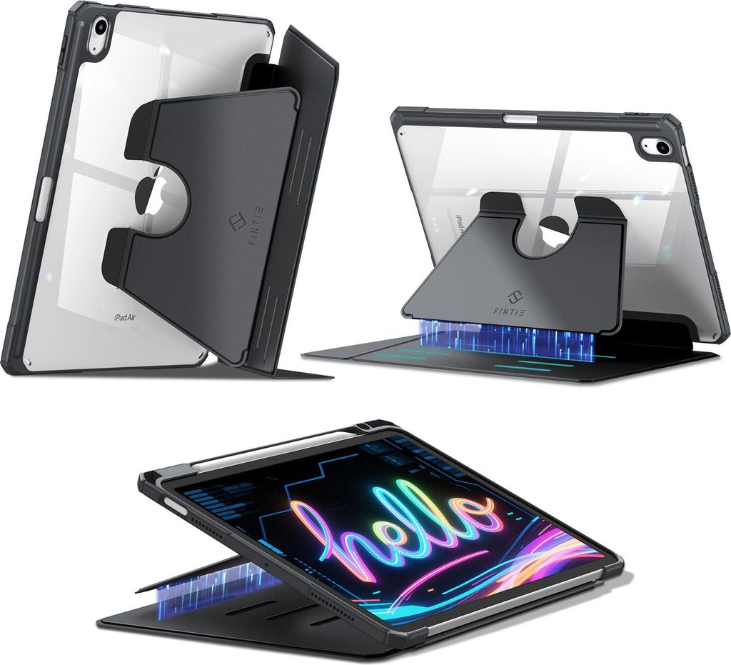 Fintie Magnetständer-Hülle für iPad Air 11 Zoll M3 (2025) / M2 (2024), iPad Air 5. Generation (2022) / 4. Generation (2020) 10,9 Zoll, Mehrwinke...