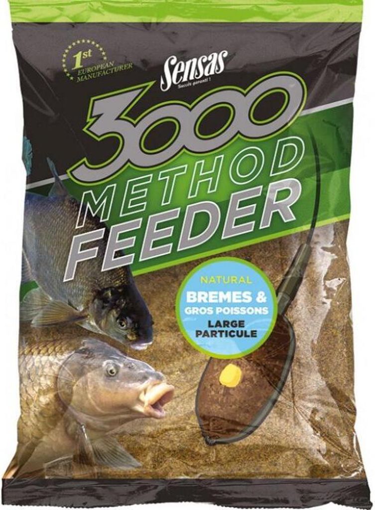 Sensas 3000 Method Feeder Bremes et Gros Poissons 1 kg