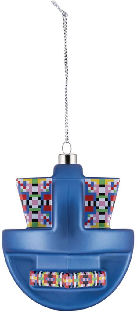 Alessi - Weihnachtsbaumkugel Holyhedrics Glow, Glas