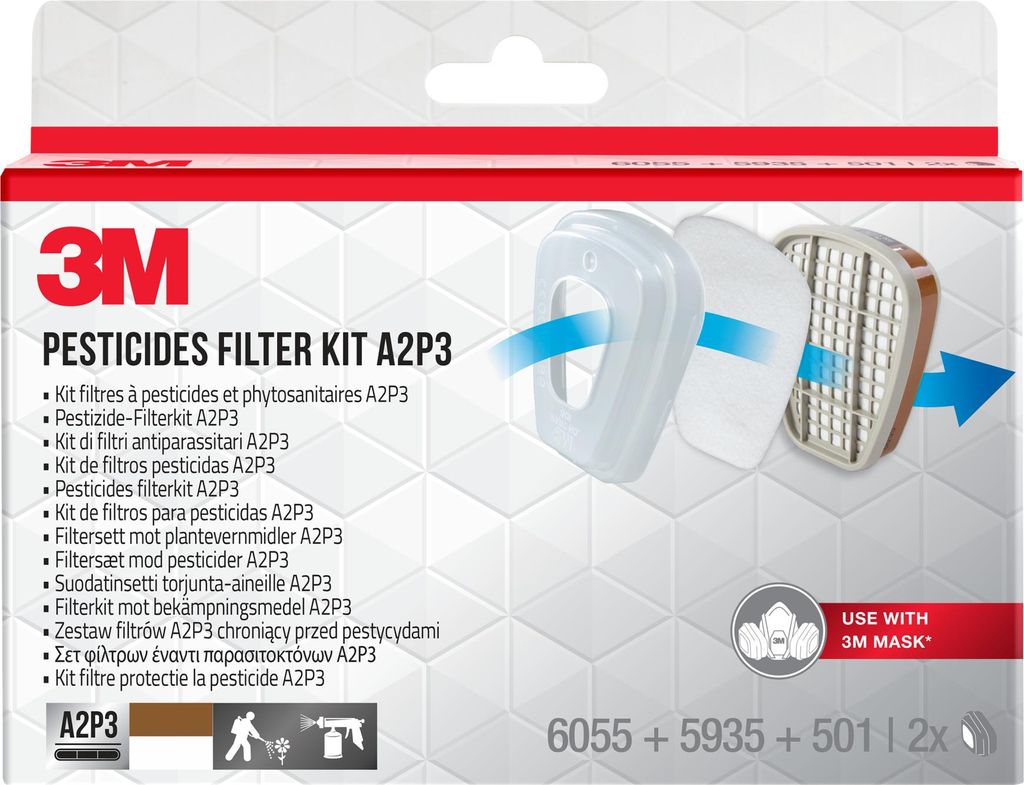 3M Filterkit Pestizid A2P3 6003BC1 Produktbild 