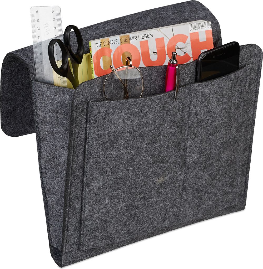 Borsa da letto Relaxdays, da appendere, 5 scomparti, per Immagine del prodotto 
