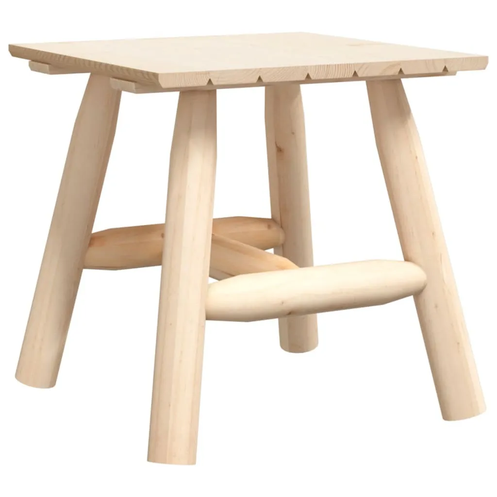 Offerta Tavolino vidaXL 49x49x50 cm Legno Massiccio Abete Rosso Robusto