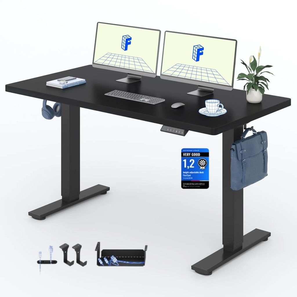 FLEXISPOT EN1 Výškově nastavitelný stůl 140 x 80 cm, Obrázek produktu 