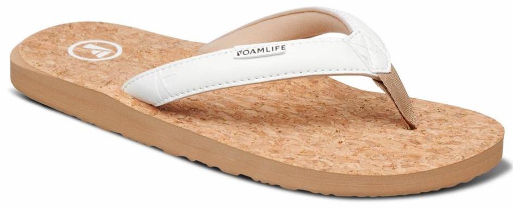 FoamLife Damen Goldie Zehentrenner Sand 37